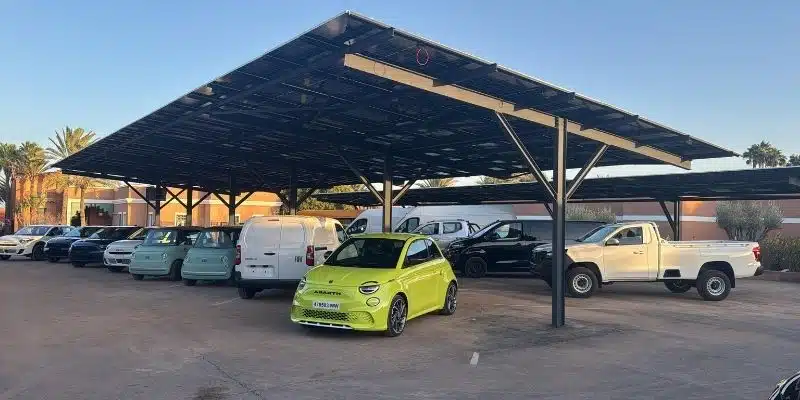 SOL MELIA OASIS 440 kWc Econosol au Maroc économie d'énergie hôtel | Econosol